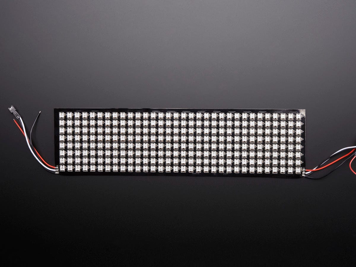 Flexible 8x32 NeoPixel RGB LED Matrix [Discontinued] - Image 2
