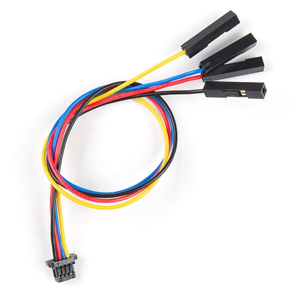 Flexible Qwiic Cable - Female Jumper (4-pin)