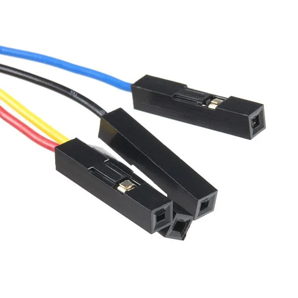 Flexible Qwiic Cable - Female Jumper (4-pin) - Image 2