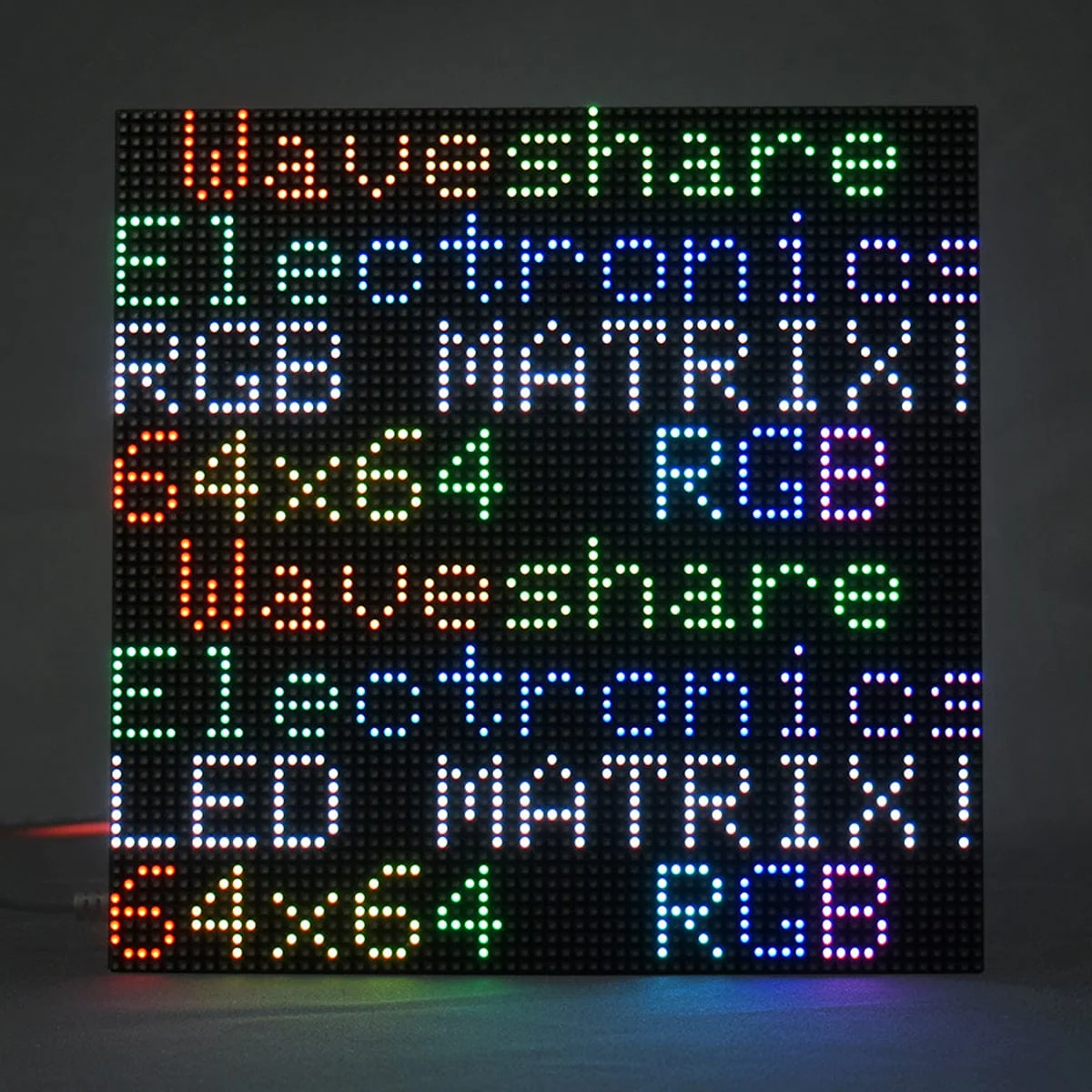 Flexible RGB Full-Colour LED Matrix Panel - 3mm Pitch, 64x64 Pixels - Image 5
