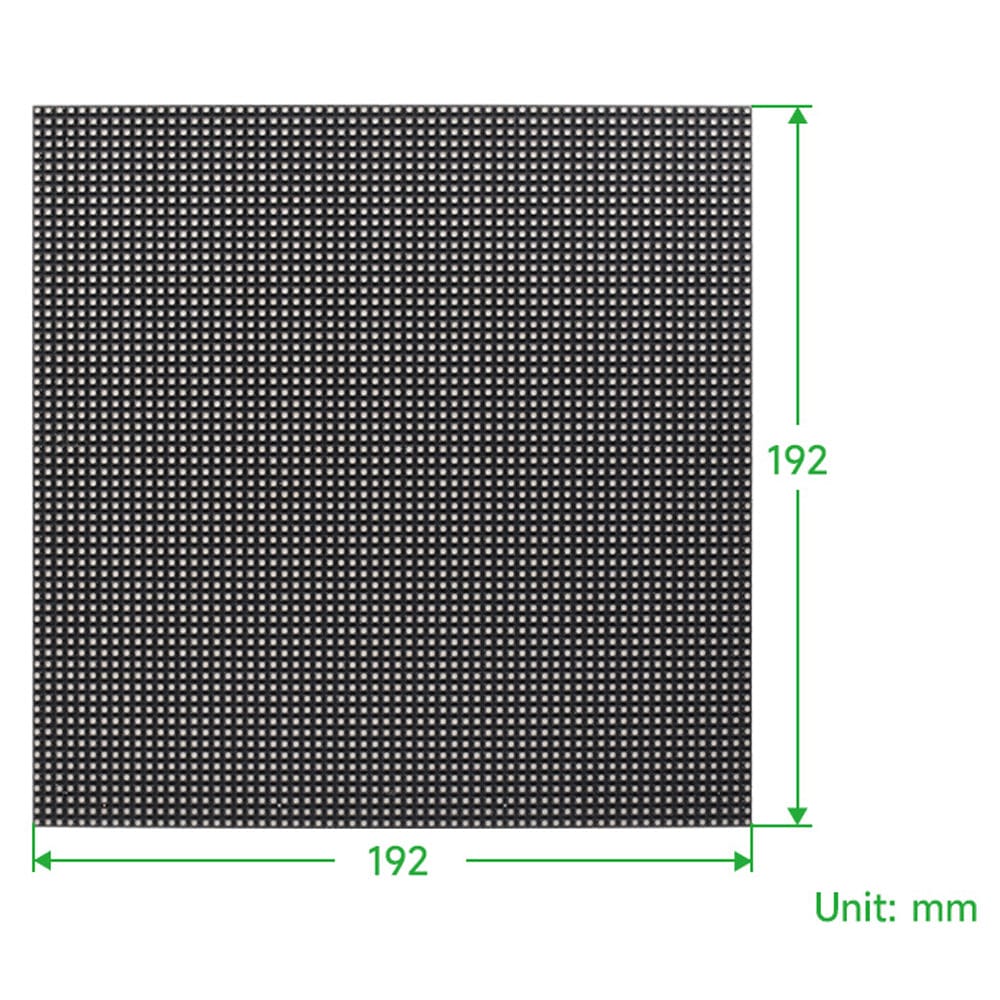 Flexible RGB Full-Colour LED Matrix Panel - 3mm Pitch, 64x64 Pixels - Image 7