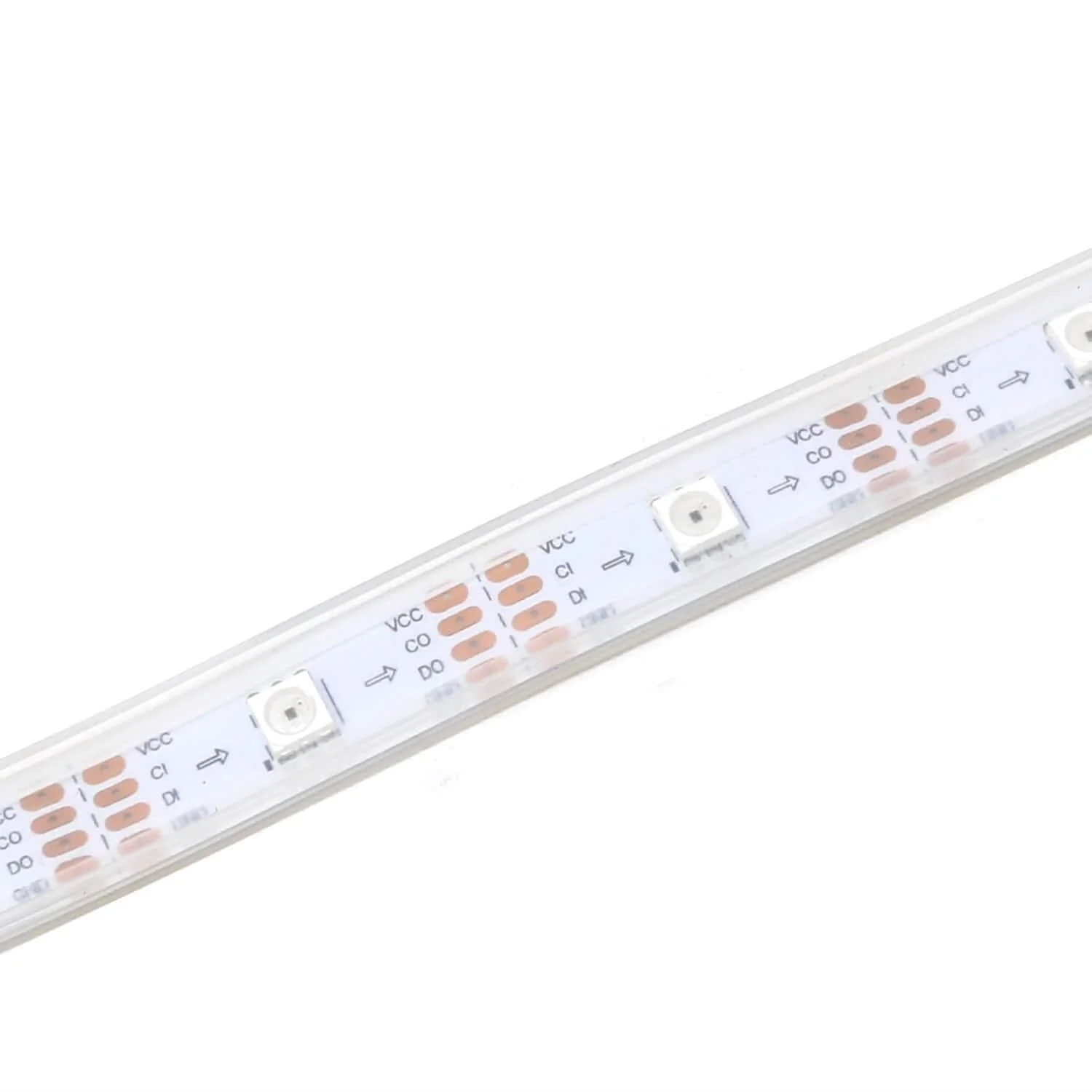 Flexible RGB LED Strip (DotStar/APA102/SK9822 Compatible) - 30 LED/Metre - Image 7