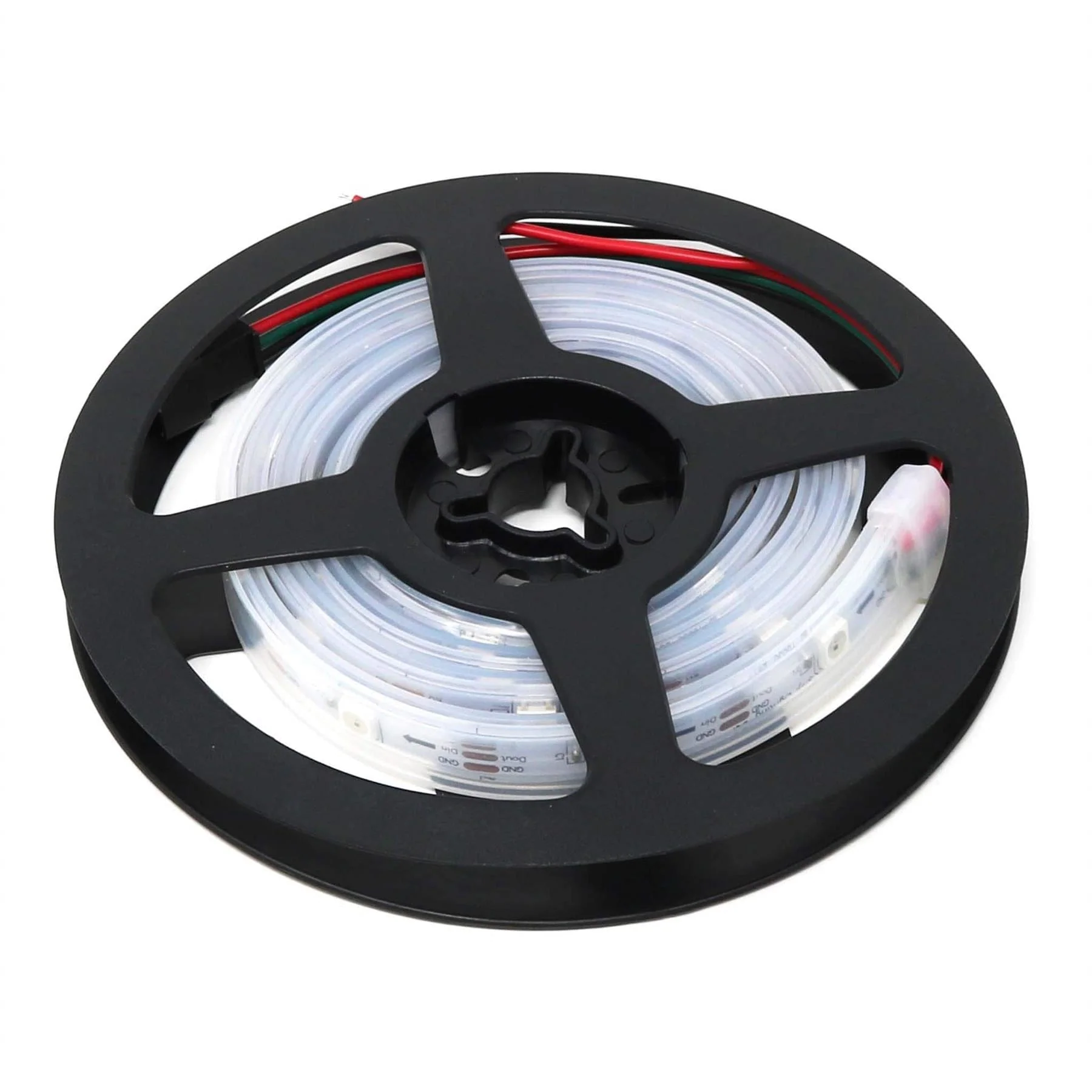 Flexible RGB LED Strip (NeoPixel/WS2812/SK6812 compatible) - 30 LED/Metre - Image 3