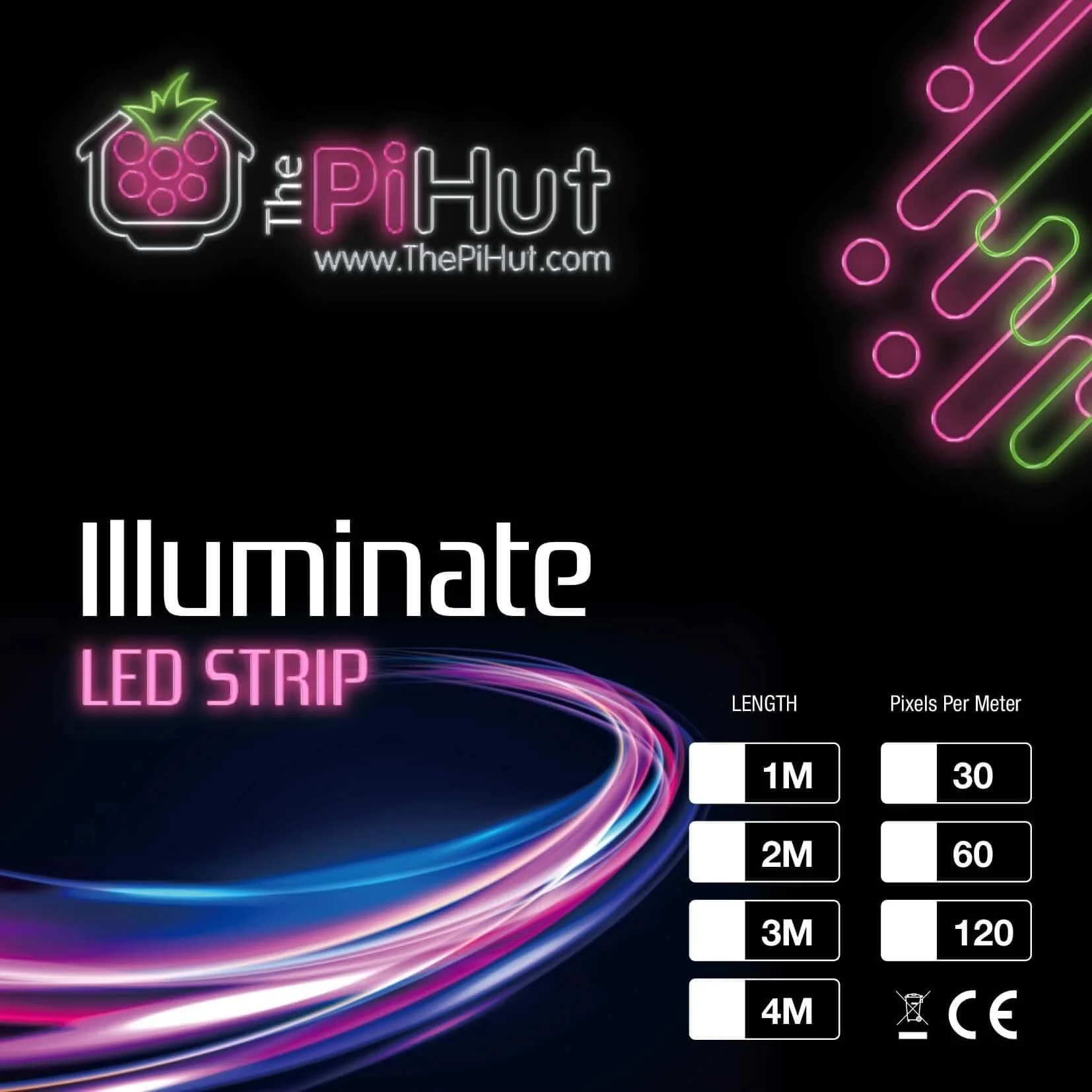Flexible RGBW LED Strip (NeoPixel/WS2812/SK6812 compatible) - 30 LED/Metre - Image 6