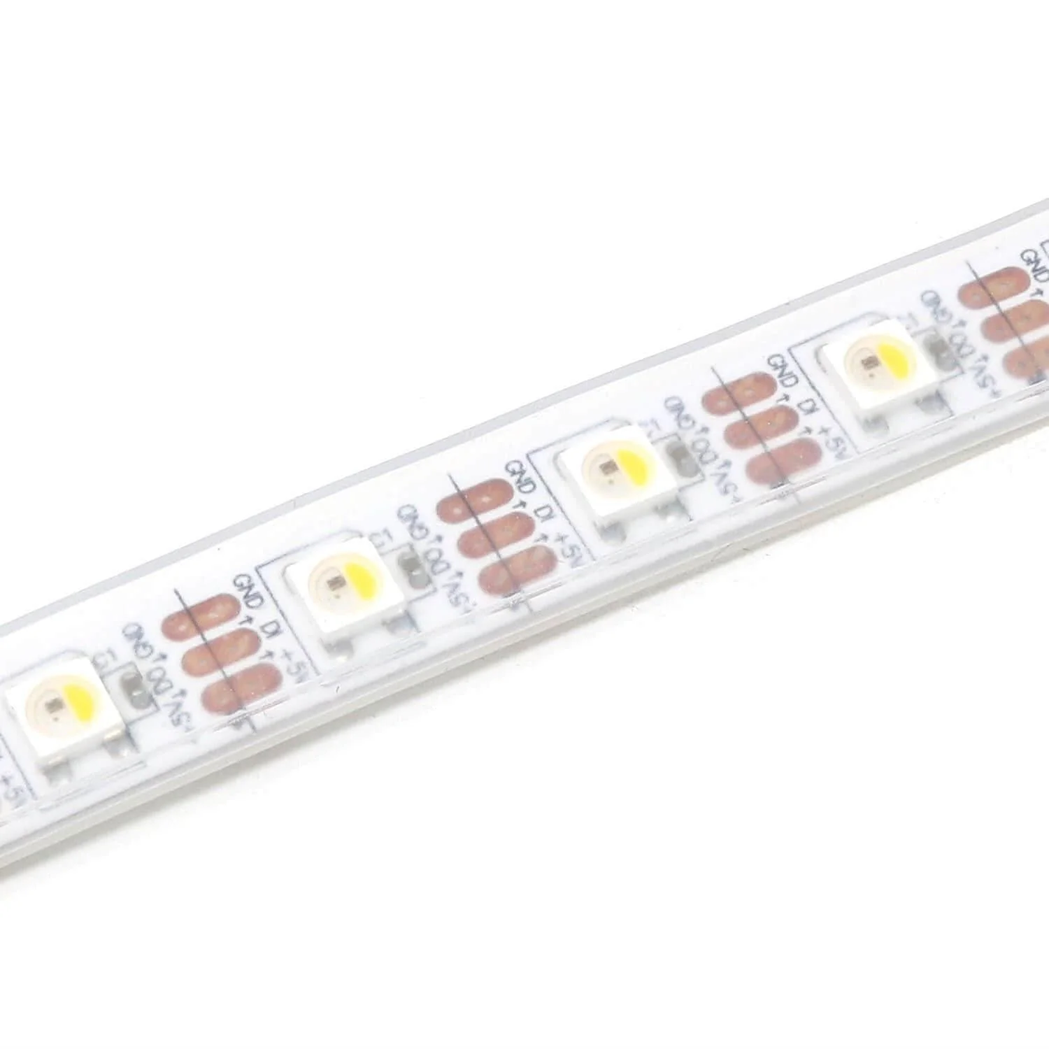Flexible RGBW LED Strip (NeoPixel/WS2812/SK6812 compatible) - 60 LED/Metre - Image 3