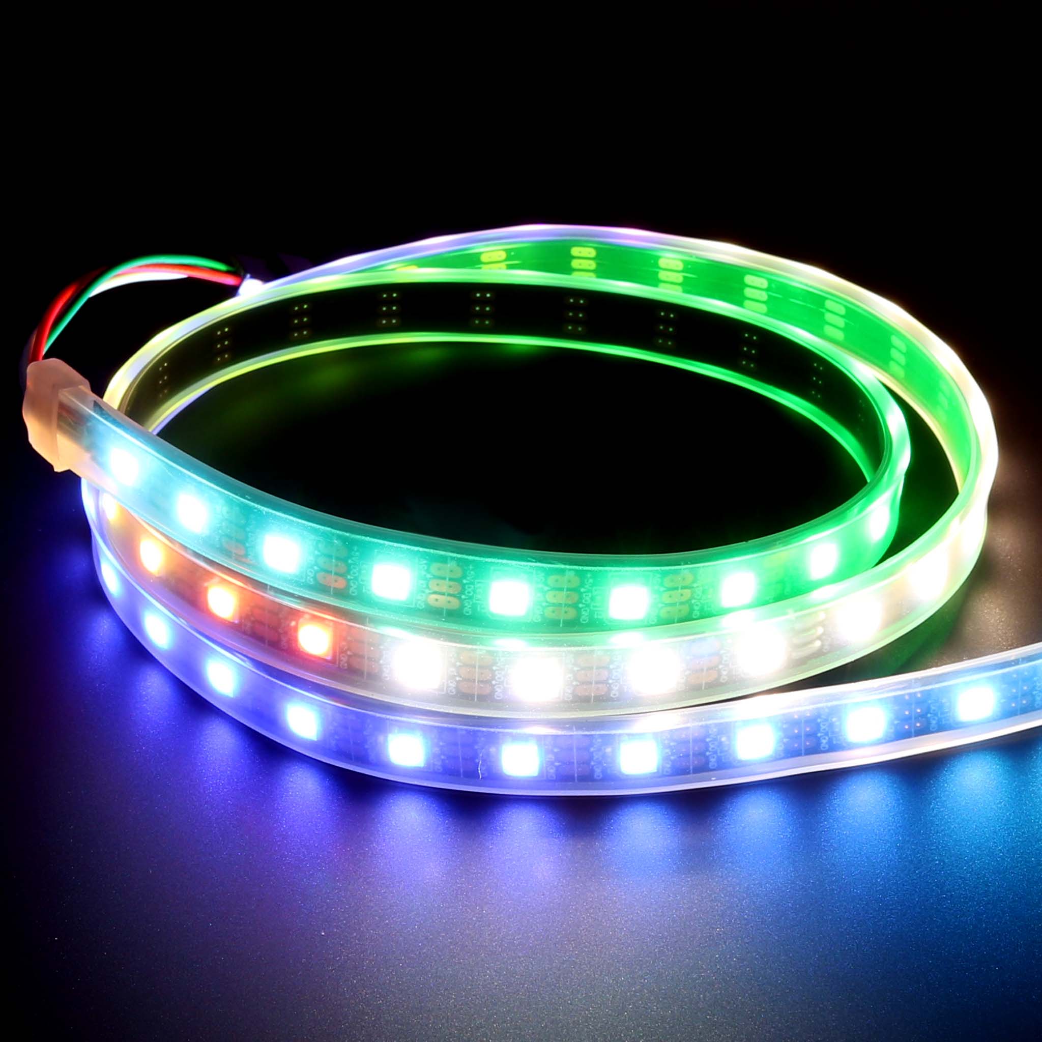 Flexible RGBW LED Strip (NeoPixel/WS2812/SK6812 compatible) - 60 LED/Metre - Image 7