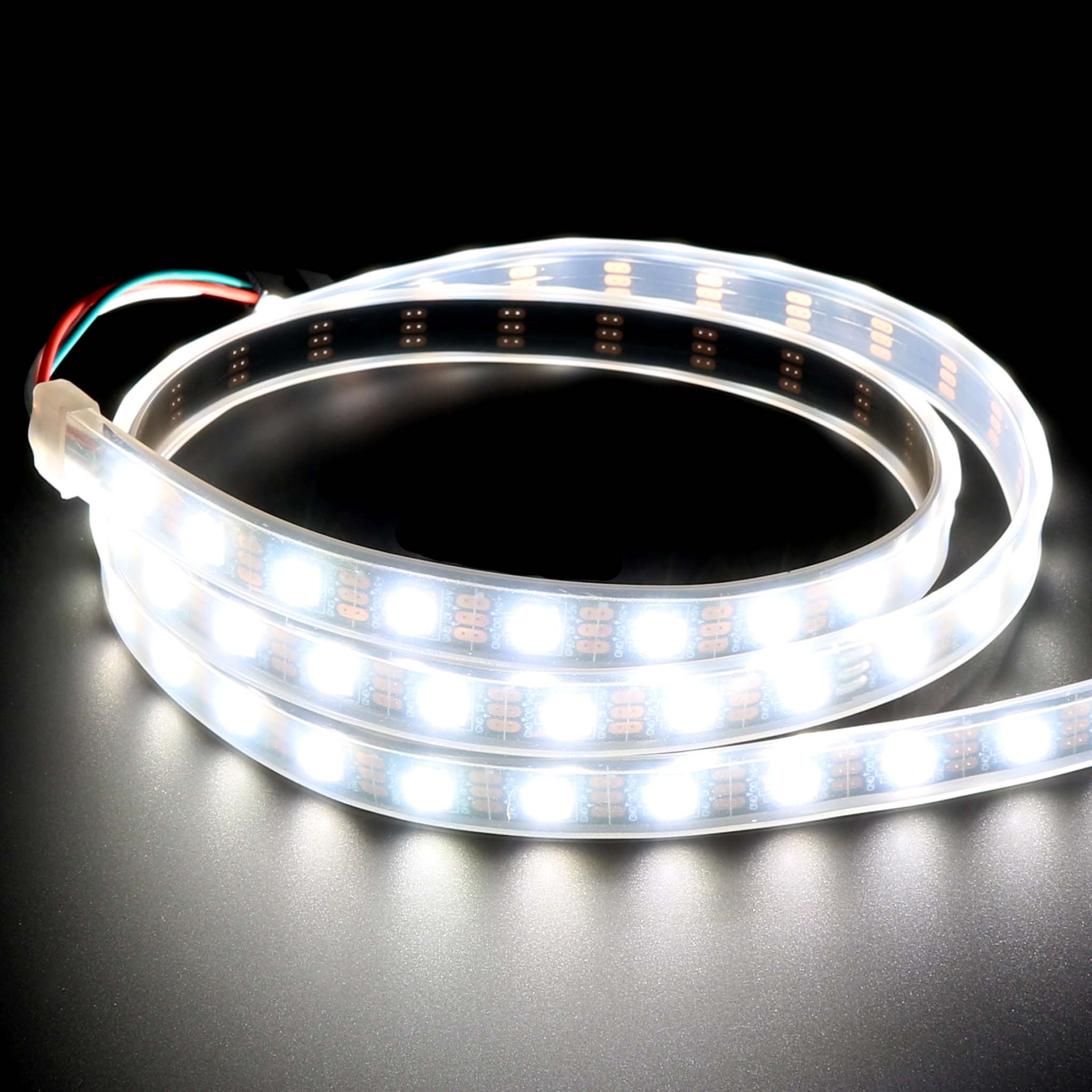 Flexible RGBW LED Strip (NeoPixel/WS2812/SK6812 compatible) - 60 LED/Metre - Image 8