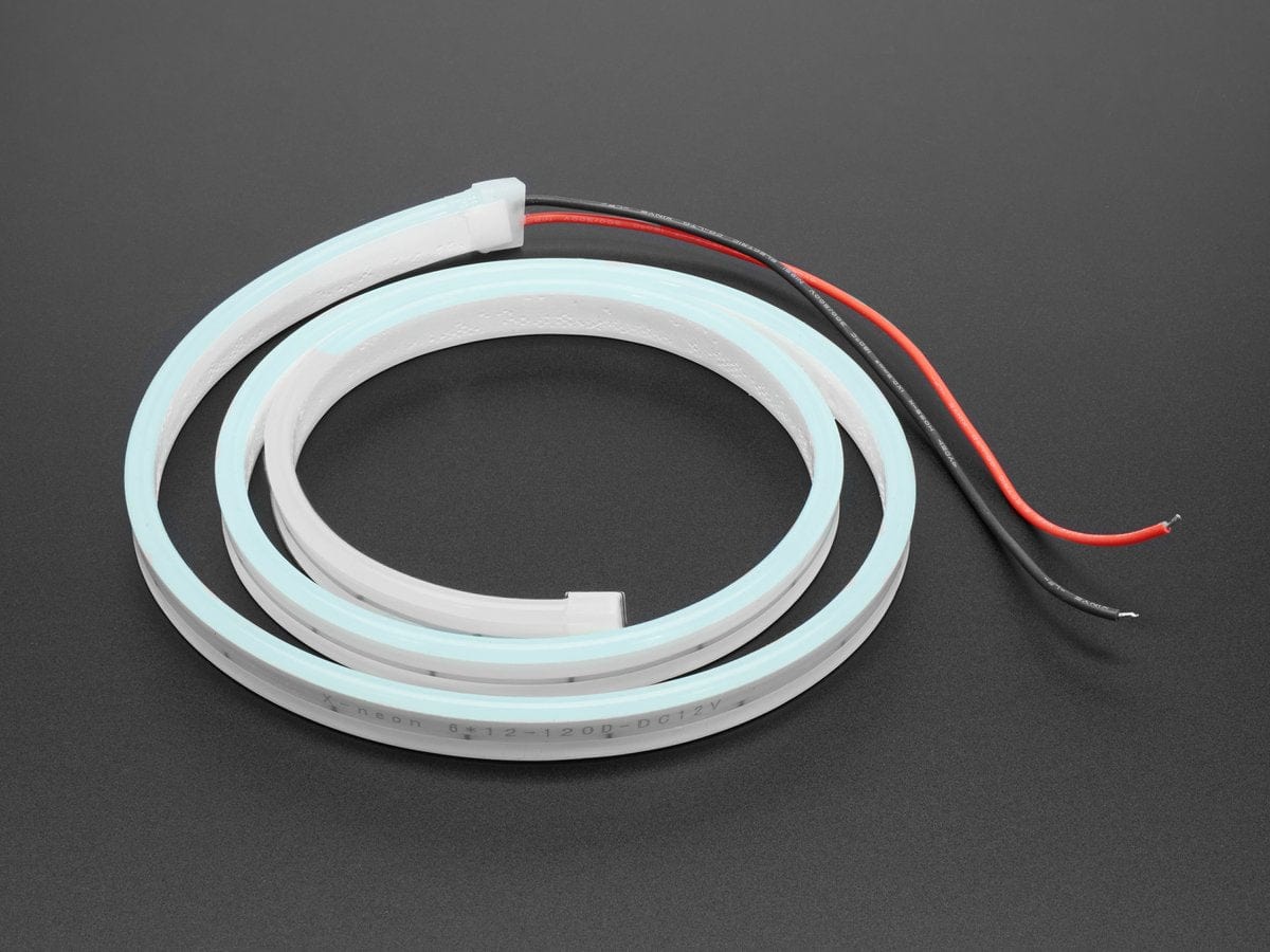 Flexible Silicone Neon-Like LED Strip - 1 Meter (Ice Blue) - Image 2