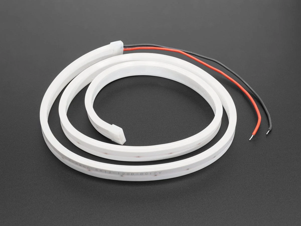 Flexible Silicone Neon-Like LED Strip - 1 Meter (Cold White) - Image 2