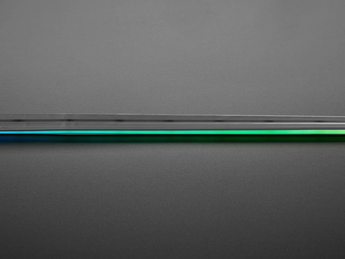 Flexible Silicone Neon-like Skinny NeoPixel LED Strip (96 LEDs per meter - 1m long) - Image 3