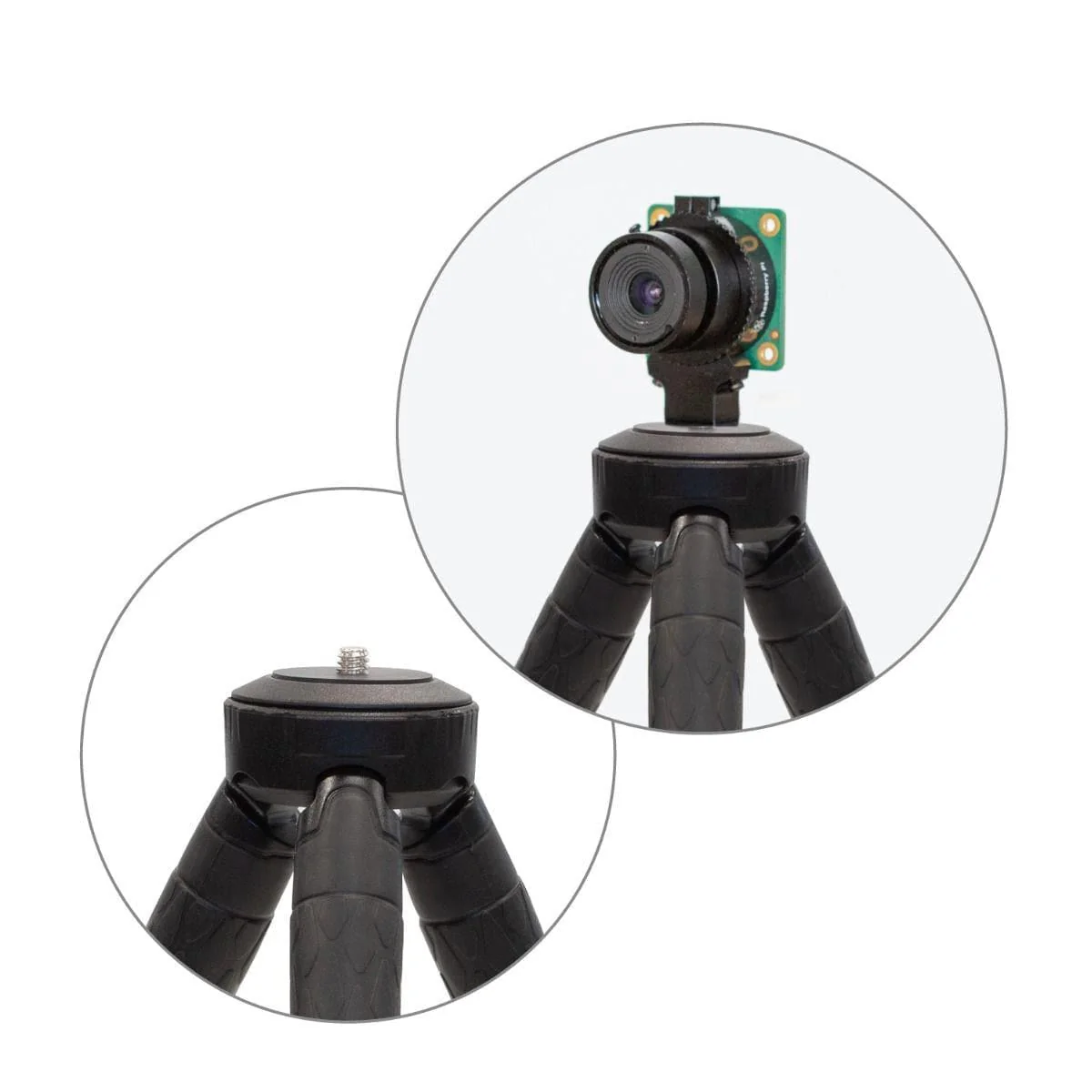 Flexible Tripod Stand for Raspberry Pi High Quality Camera [Discontinued] - Image 2