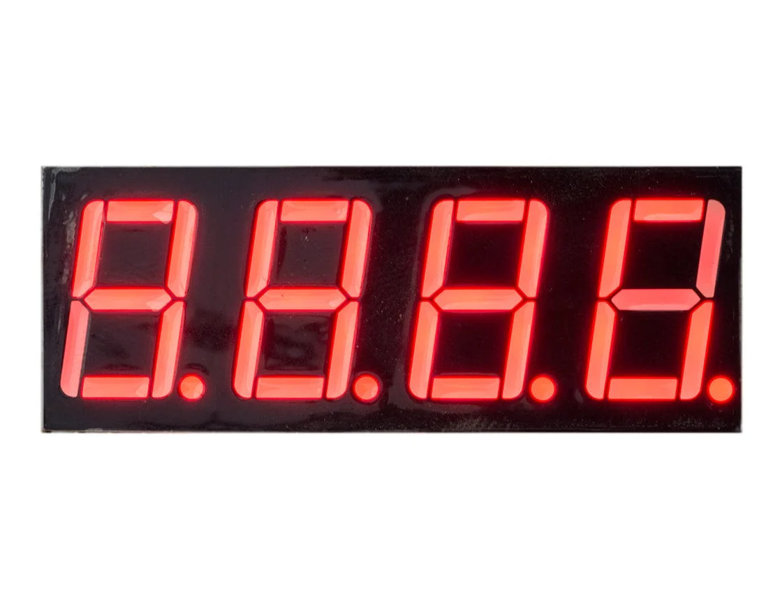 Four-Digit Seven-Segment Display - Red - Image 2