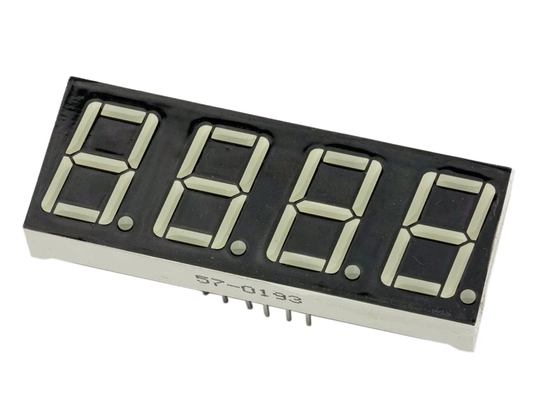 Four-Digit Seven-Segment Display - Red - Image 3