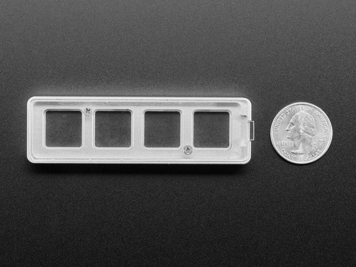 Four Key Silver Aluminum Keypad Shell Enclosure (MX Compatible Switches) [Discontinued] - Image 5