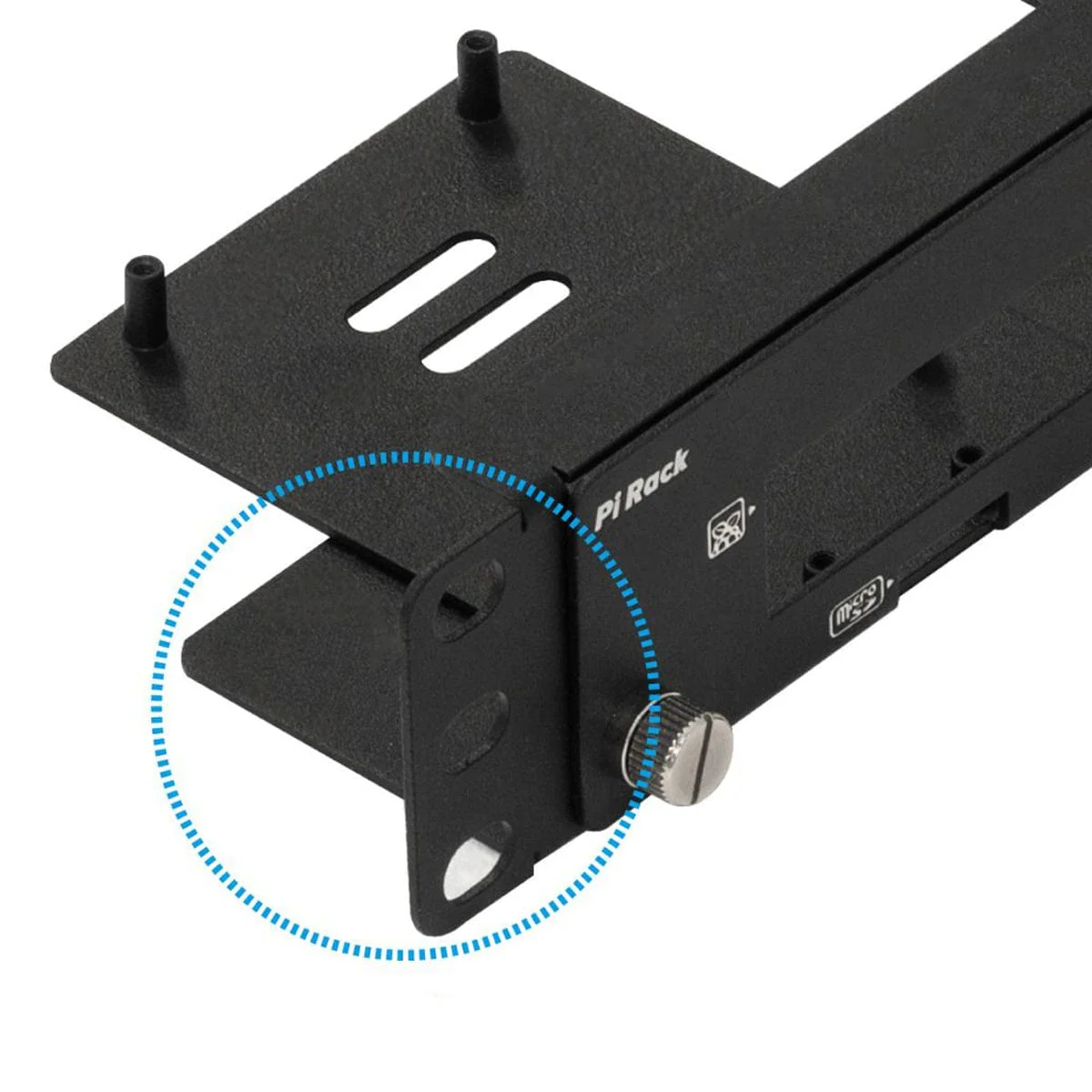 Front-Removable 1U 19" Rack Mount for Raspberry Pi - Image 3