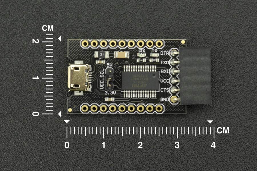 Fermion: FTDI Basic Breakout 3.3/5V (Arduino Compatible) - Image 3
