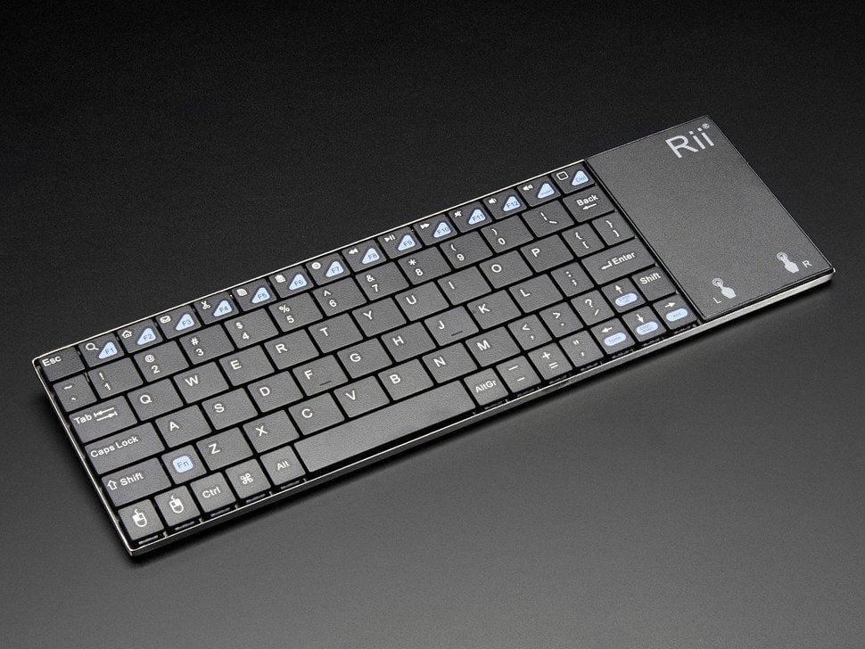 Full Size Wireless Keyboard with Trackpad - Image 2