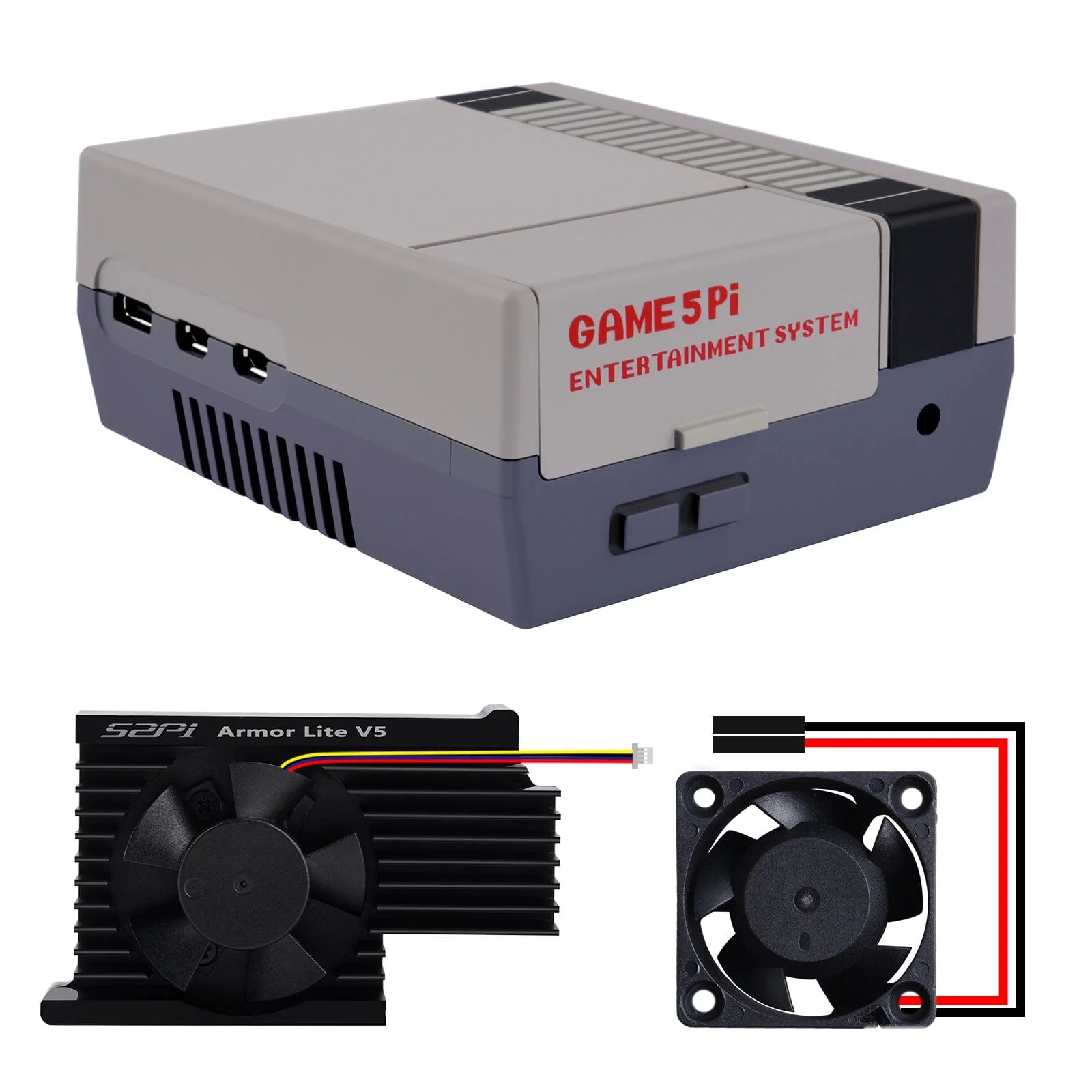Game 5Pi Retro Gaming Case for Raspberry Pi 5 - Image 6