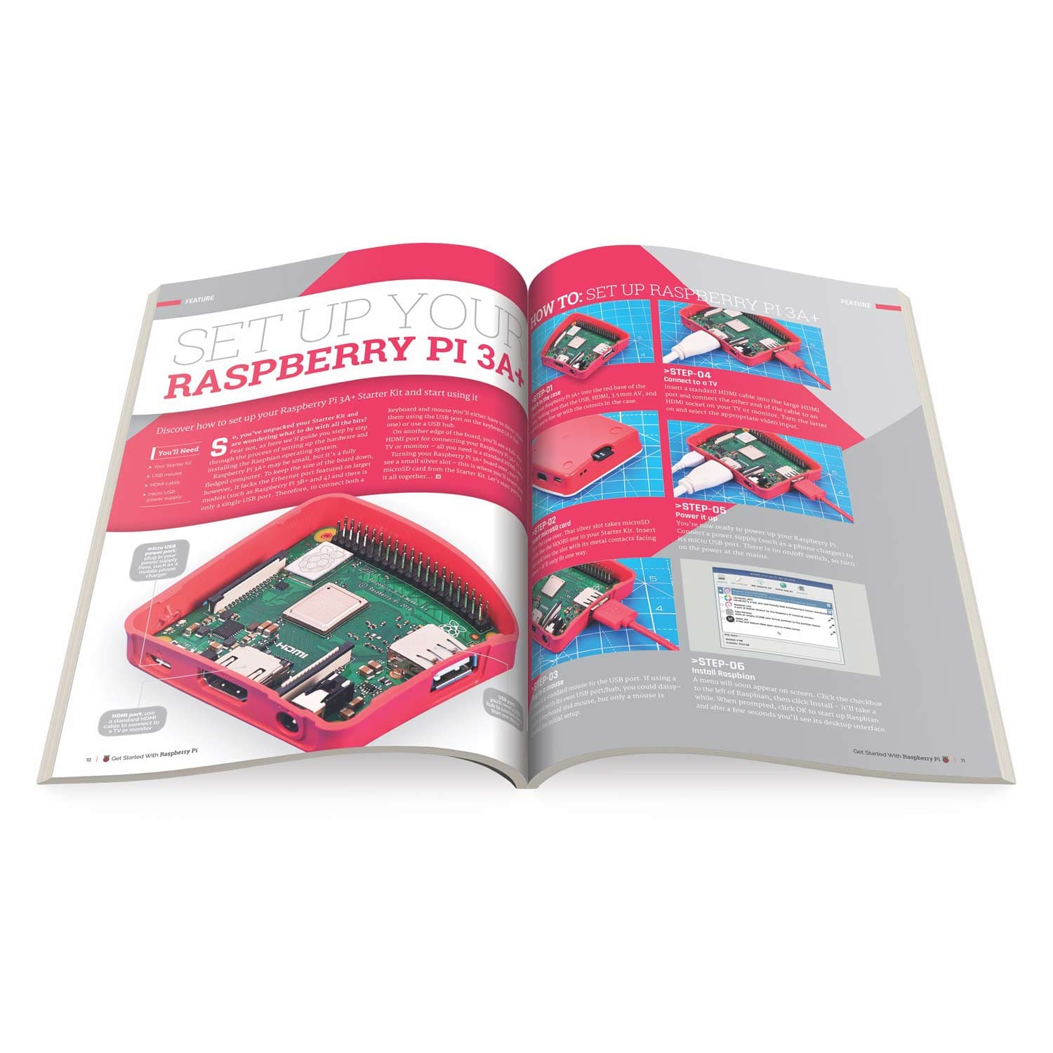 Get Started with Raspberry Pi (Includes 3A+ Kit) [discontinued] - Image 3
