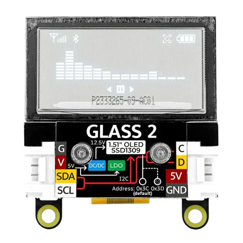 Glass 2 Unit with 1.51" Transparent OLED - Image 3