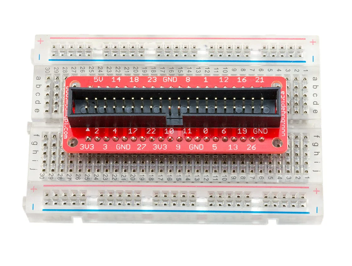 Raspberry Pi GPIO Breadboard Breakout Basic [Discontinued] - Image 3