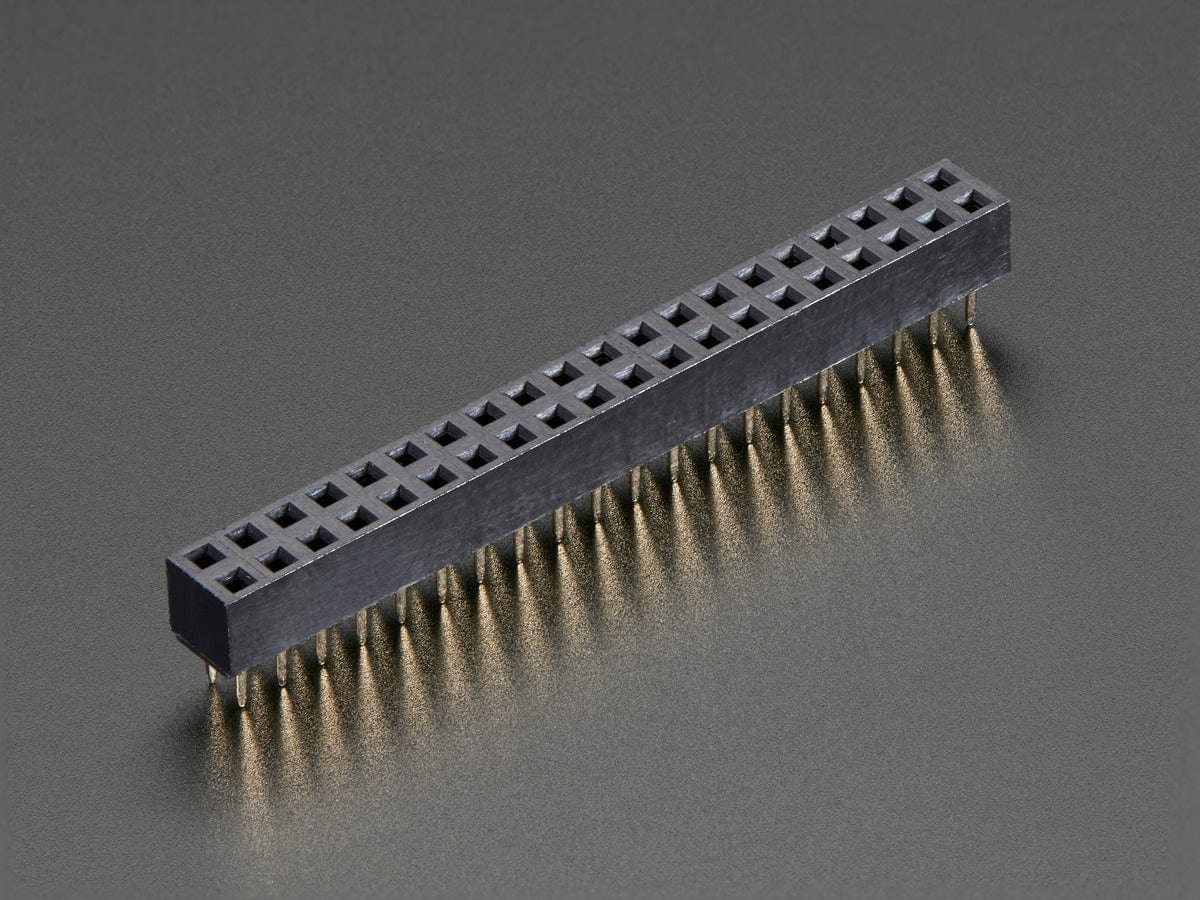 GPIO Header for Raspberry Pi HAT - 2x20 Short Female Header - Image 2