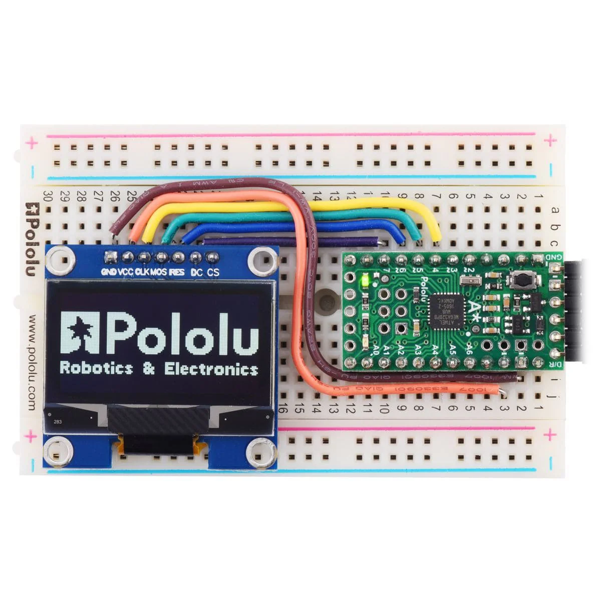 Graphical OLED Display: 128x64, 1.3", White, SPI [Discontinued] - Image 5