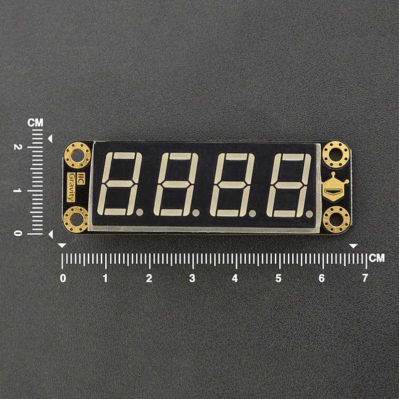 Gravity: 4-Digit Green Seven-Segment LED Display Module - Image 5