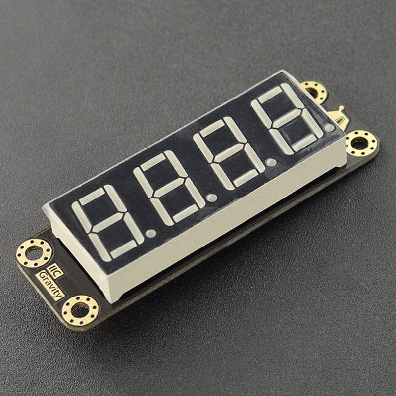 Gravity: 4-Digit Red Seven-Segment LED Display Module - Image 2