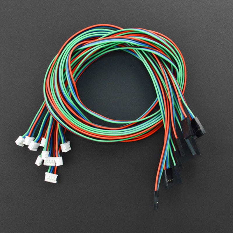 Gravity: 4Pin I2C/UART Sensor Cable for Arduino - 50cm (10 Pack) - Image 2
