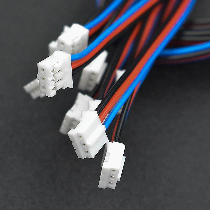 Gravity: Analog 3-pin PH2.0 to Male Jumper Cables (30cm, 10-Pack) - Image 2