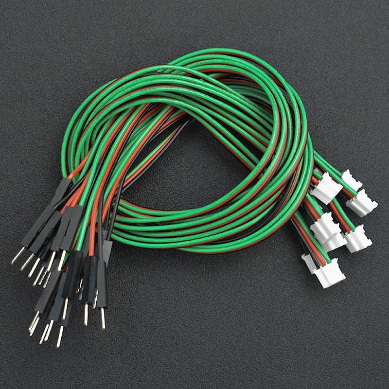 Gravity: Digital 3-pin PH2.0 to Male Jumper Cables (30cm, 10-Pack) - Image 5