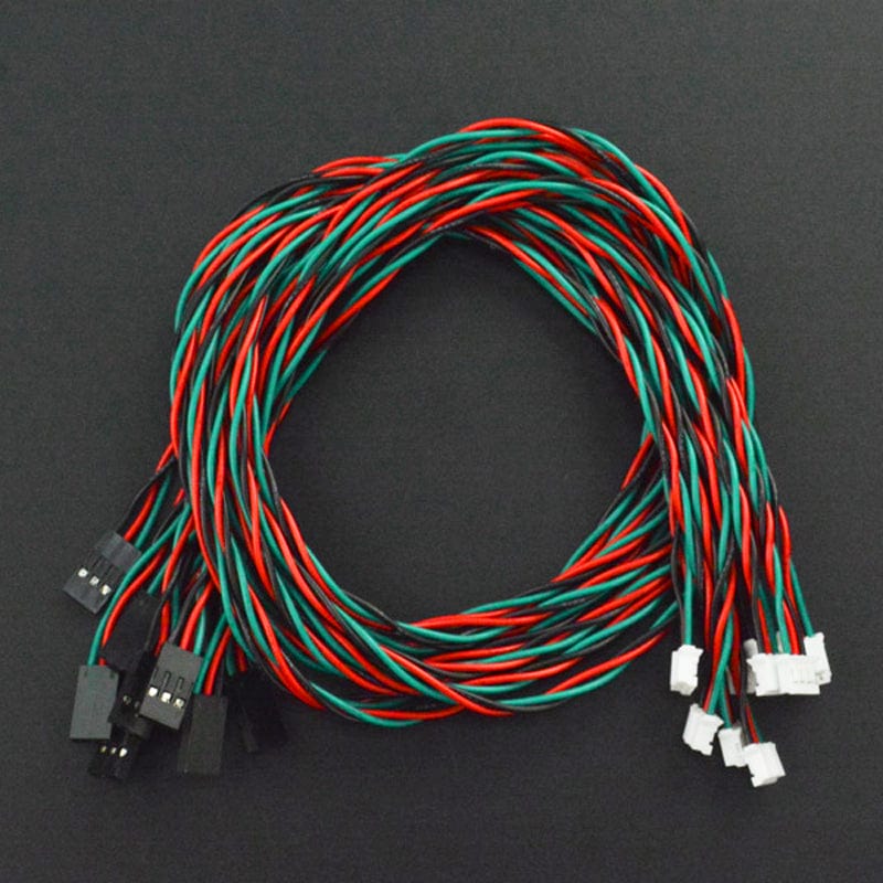 Gravity: Digital Sensor Cable for Arduino - 50cm (10 Pack) - Image 2