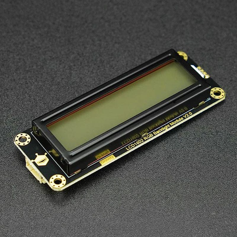 Gravity: I2C 16x2 Arduino LCD with RGB Backlight Display