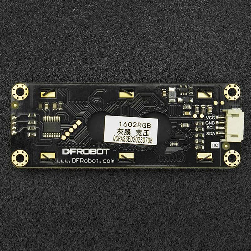 Gravity: I2C 16x2 Arduino LCD with RGB Backlight Display - Image 3