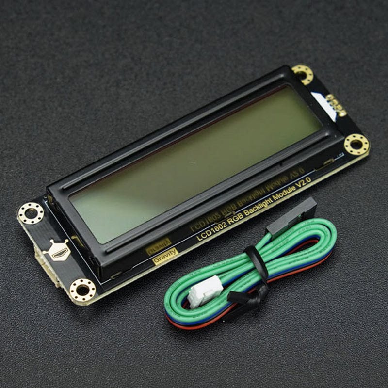 Gravity: I2C 16x2 Arduino LCD with RGB Backlight Display - Image 4