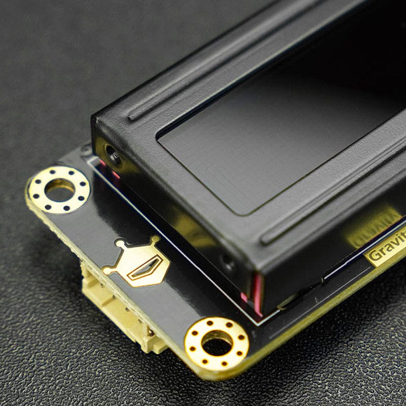 Gravity: I2C 16x2 Arduino LCD with RGB Font Display (Black) - Image 2
