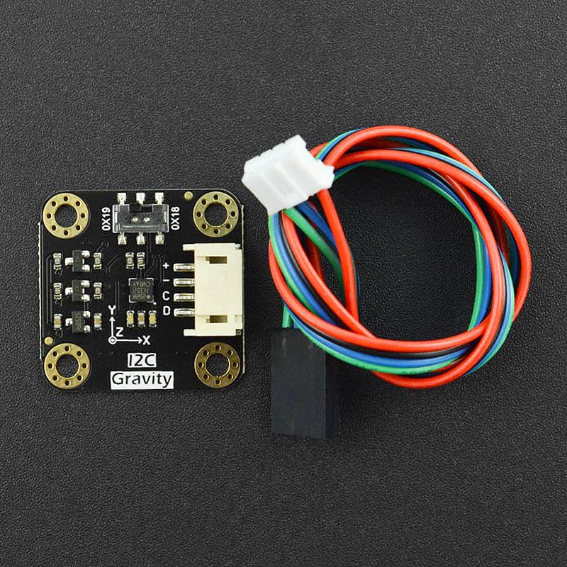 Gravity: I2C H3LIS200DL Triple Axis Accelerometer Sensor (±100g/±200g) - Image 4