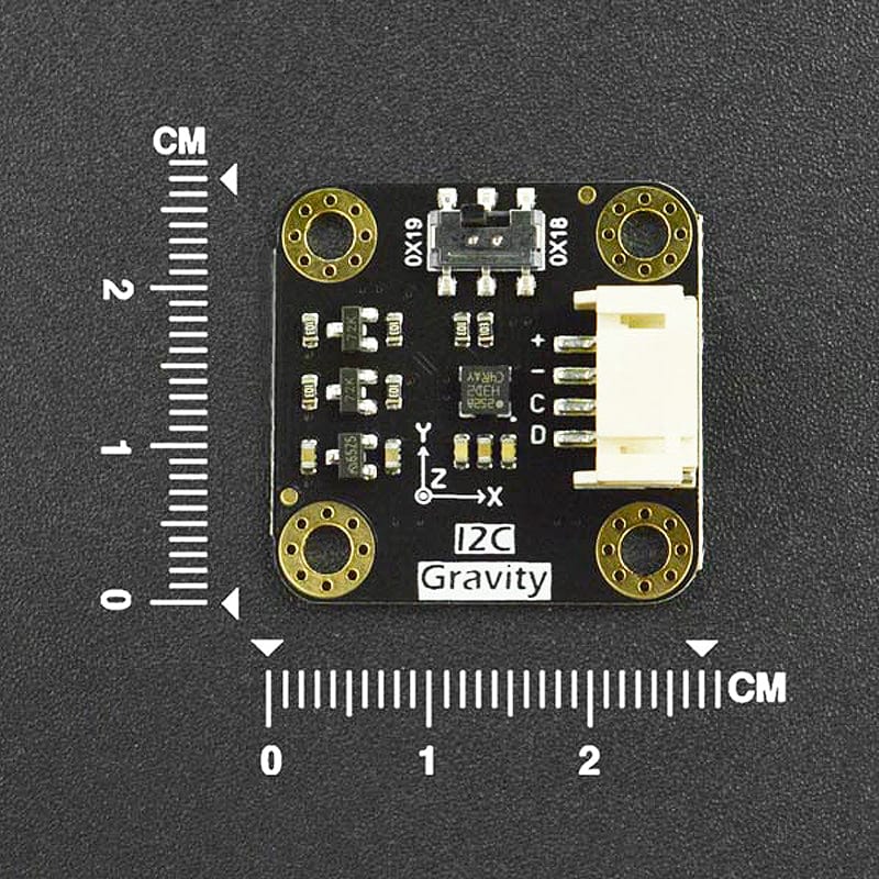 Gravity: I2C H3LIS200DL Triple Axis Accelerometer Sensor (±100g/±200g) - Image 5
