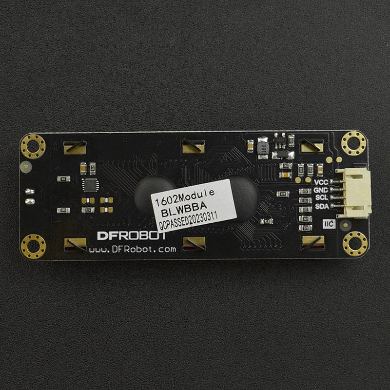 Gravity: I2C LCD1602 Arduino LCD Display Module (Blue) - Image 3