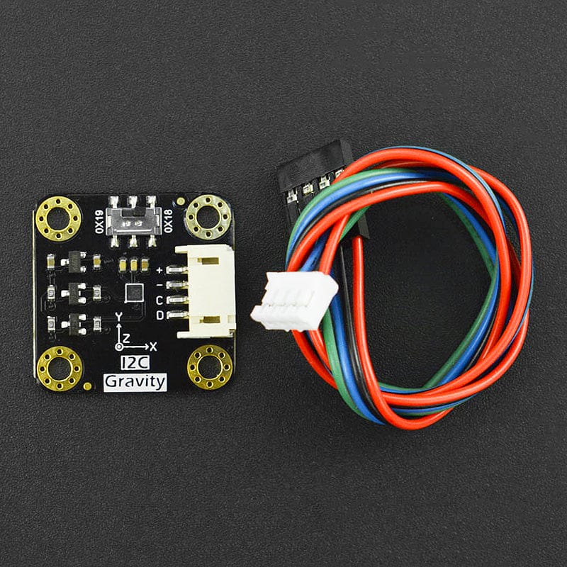 Gravity: I2C LIS2DW12 Triple Axis Accelerometer Sensor (±2g/±4g/±8g/±16g) - Image 4