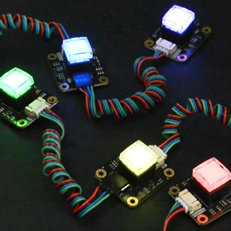 Gravity: I2C RGB LED Colourful Button Module - Image 4