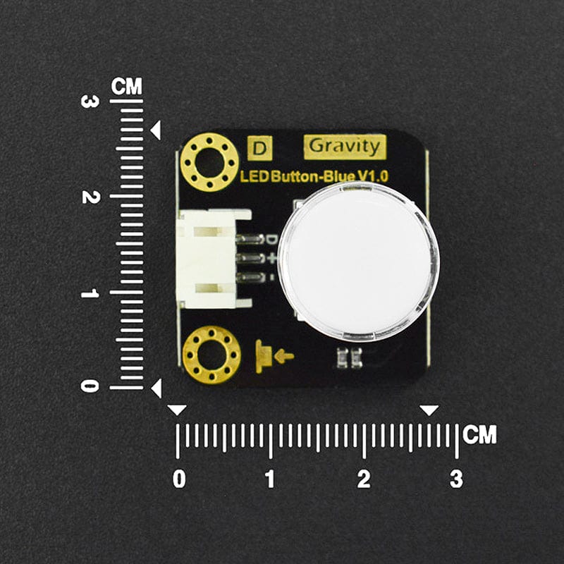 Gravity: LED Button - Blue - Image 5