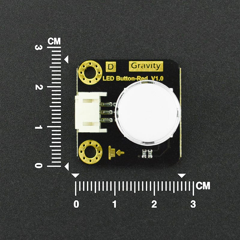 Gravity: LED Button - Red - Image 5
