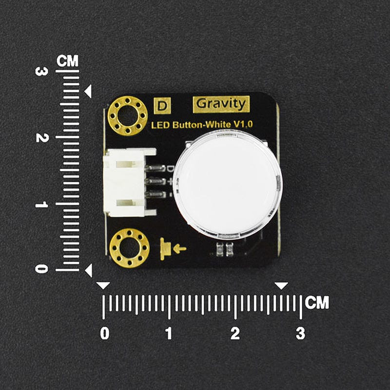 Gravity: LED Button - White - Image 5