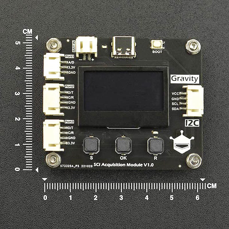 Gravity: SCI DAQ Module with Screen (I2C) - Image 4