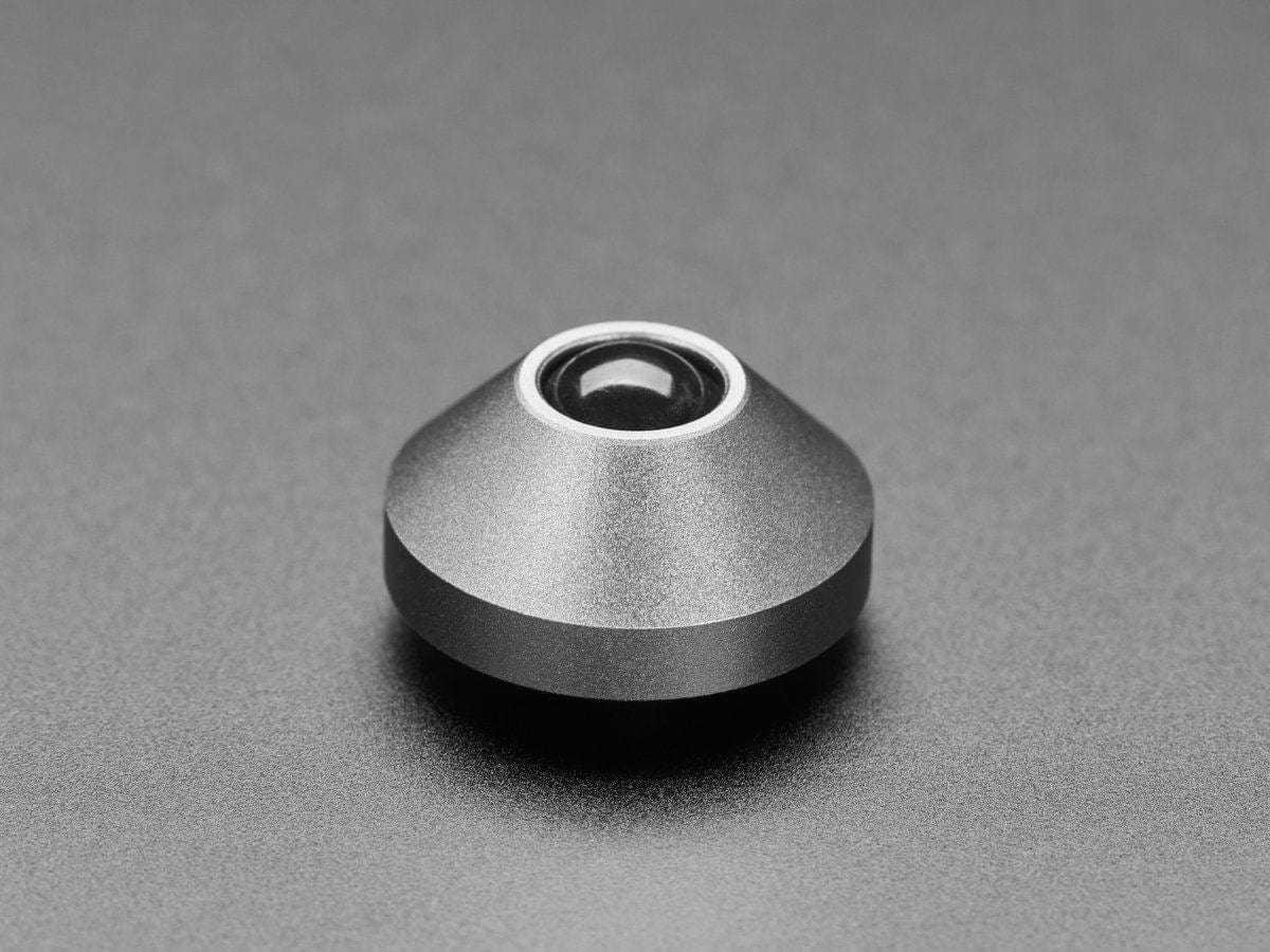 Gray Anodized Aluminum Bumper Feet - Pack of 2 - Image 3