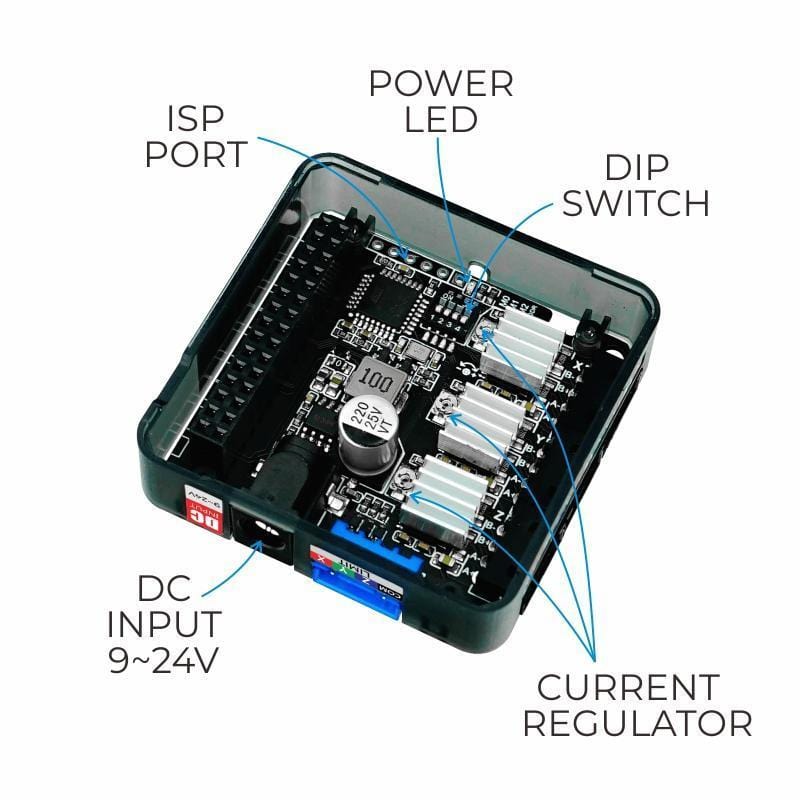 M5Stack GRBL Module 13.2 Stepmotor Driver (DRV8825) - Image 3