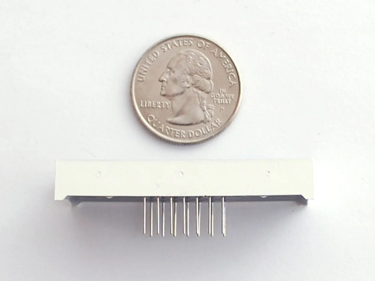 Green 7-segment clock display - 0.56" digit height [Discontinued] - Image 3