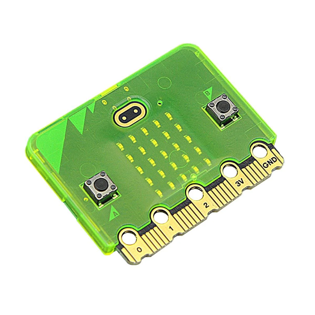 Green Frosted Case for micro:bit V2 [Discontinued] - Image 2